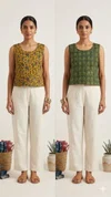 K 812 Vol 2 By Naisha Cotton Printed Reversible Ladies Crop Tops